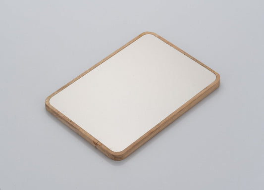Premium Stainless Steel + Wood Kitchen Chopping Board