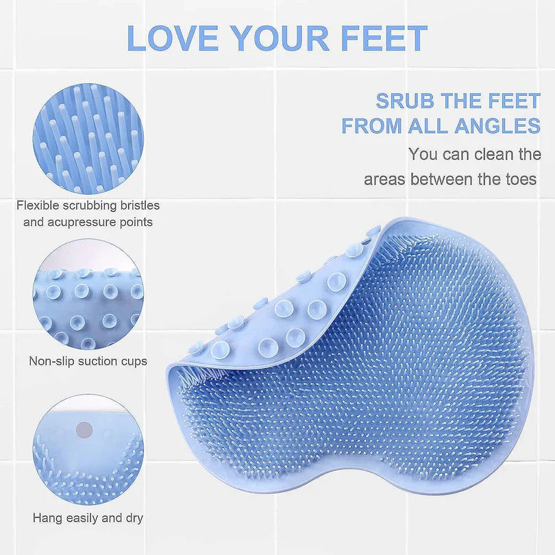Silicone Scrubber & Massager Mat