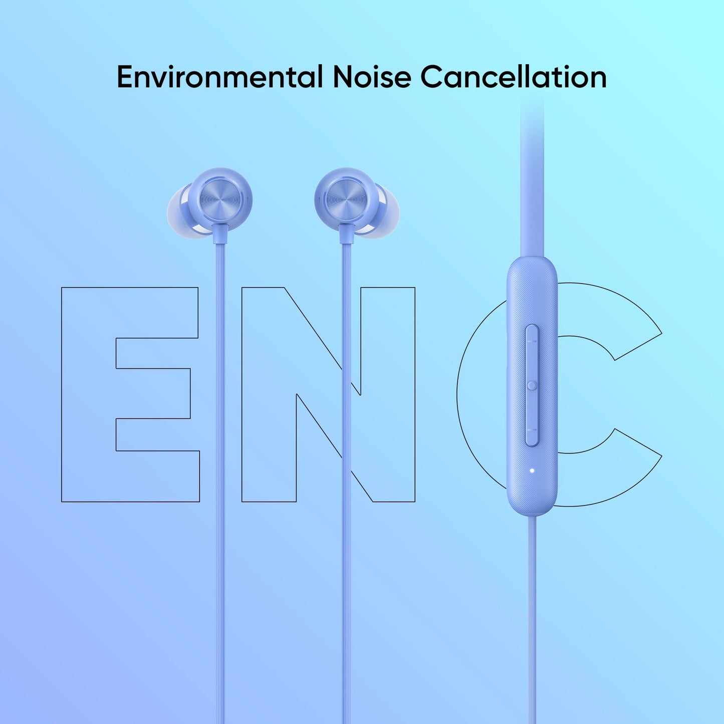 Realme Buds Wireless 2 Neo – Wireless Bluetooth Earbuds (Sky Blue)